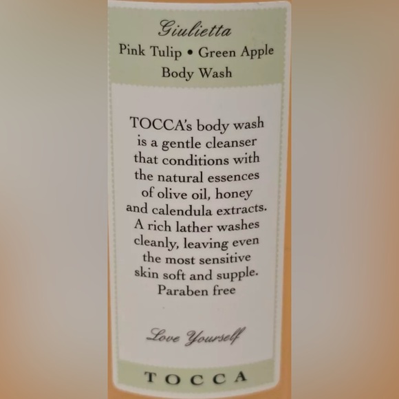 Tocca - Giulietta | Bagno Profumato Body Wash - Pink Tulip & Green Apple - New! - Picture 5 of 5